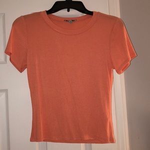 Coral Charlotte Russe T-shirt